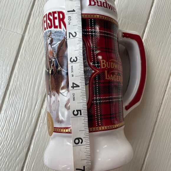 Budweiser 2021 Gold Wholesaler Holiday Stein - Rare - Picture 5 of 6